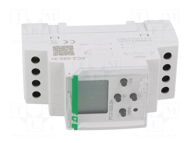 F&F Programador de tiempo SPDT 24÷264VAC/VDC F&F Programador de tiempo SPDT 24÷264VAC/VDC