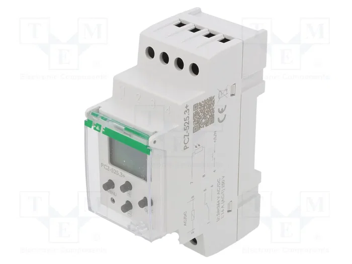 F&F Programador de tiempo SPDT 24÷264VAC/VDC F&F Programador de tiempo SPDT 24÷264VAC/VDC