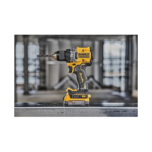 DeWALT DCD800E2T-QW Taladro Percutor a Batería 18V, Sin Escobillas, 1.7Ah, Par 90 Nm, 2000 RPM, Incluye Batería y Cargador