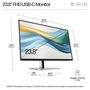 HP Monitor 524pu Series 5 Pro 23,8 pulg. FHD