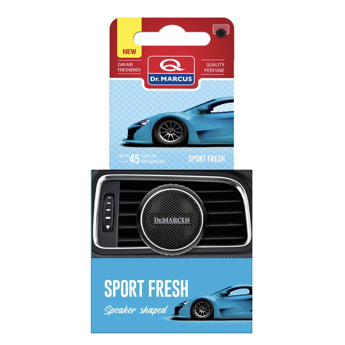Drmarcus Ambientador de Coche Forma de Altavoz Sport Fresh