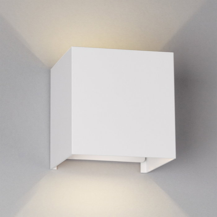Aplique LED Exterior 2x5W Blanco 4000K IP65