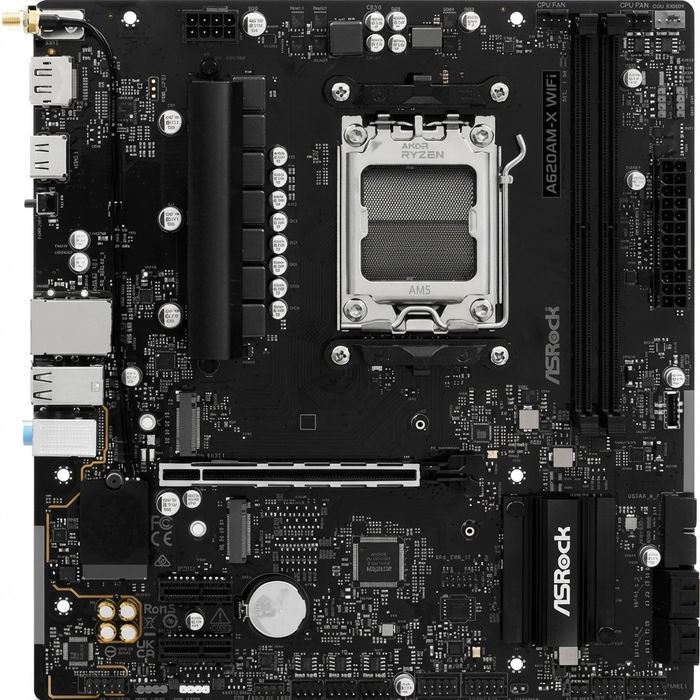 ASRock A620AM Pro-A WiFi AM5 Placa Base mATX HDMI DDR5 ASRock A620AM Pro-A WiFi AM5 Placa Base mATX HDMI DDR5