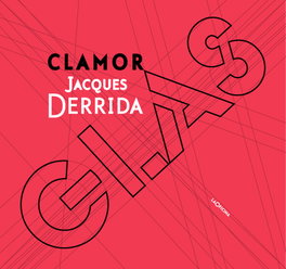 Clamor - Glas, Jacques Derrida - OFICINA DE ARTE Y EDICIONES