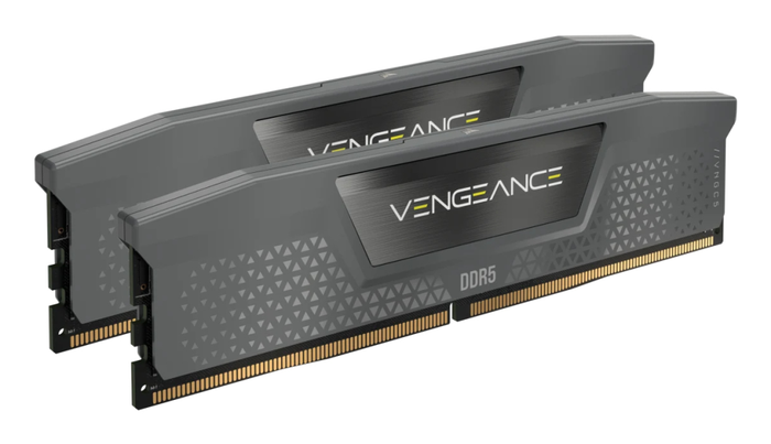 Corsair Vengeance CMK32GX5M2B6000Z38 32 GB (2x16GB) DDR5 6000 MT/s Gris Corsair Vengeance CMK32GX5M2B6000Z38 32 GB (2x16GB) DDR5 6000 MT/s Gris