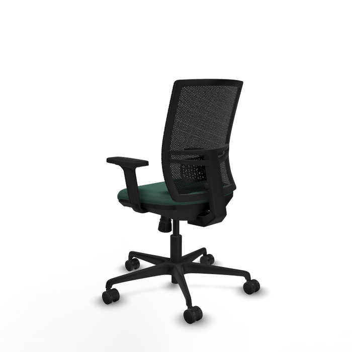 PIQUERAS Y CRESPO Silla de oficina Yunquera con mecanismo Sincro, Verde botella y Negro PIQUERAS Y CRESPO Silla de oficina Yunquera con mecanismo Sincro, Verde botella y Negro