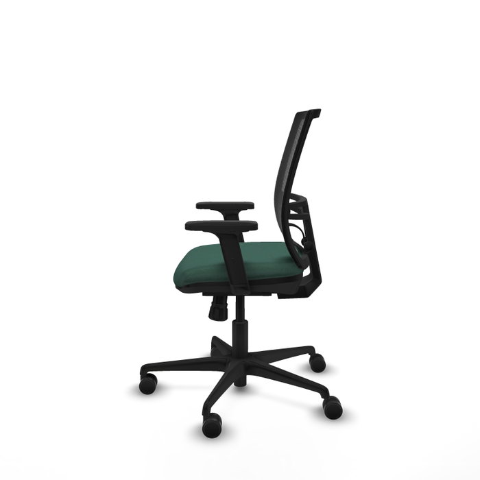 PIQUERAS Y CRESPO Silla de oficina Yunquera con mecanismo Sincro, Verde botella y Negro PIQUERAS Y CRESPO Silla de oficina Yunquera con mecanismo Sincro, Verde botella y Negro
