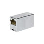 LogiLink NP0029 Acoplador en línea RJ45 Cat.5e blindado Gris