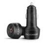 Axagon PWC-PQ48 Cargador de coche con USB-C Power Delivery 3 y USB-A Quick Charge 4+, negro