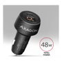 Axagon PWC-PQ48 Cargador de coche con USB-C Power Delivery 3 y USB-A Quick Charge 4+, negro