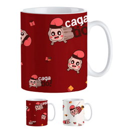 Caison Taza Caga tió 330 ml en caja regalo, modelos variados
