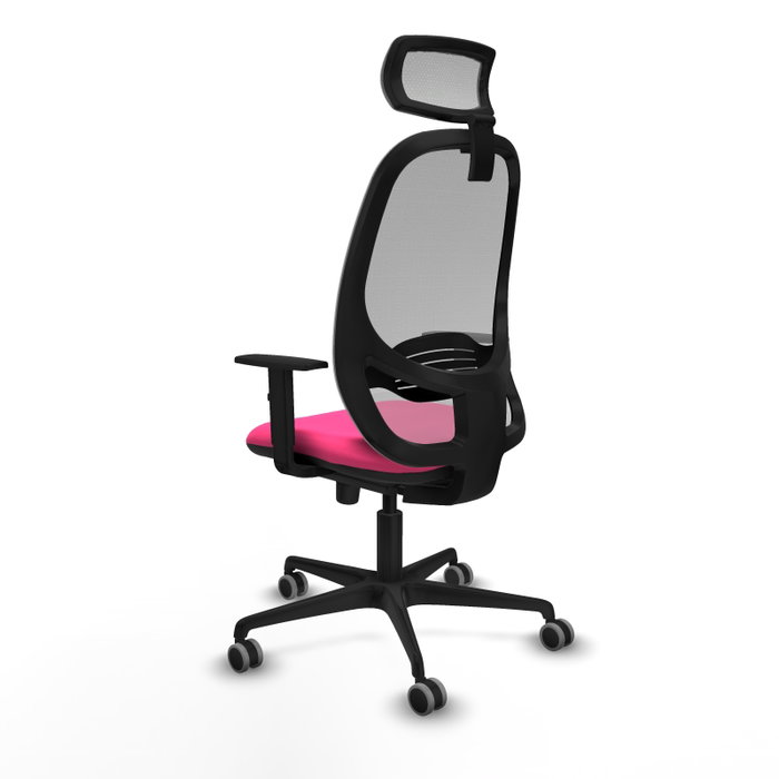PIQUERAS Y CRESPO Silla de oficina Cilanco Rosa y Gris PIQUERAS Y CRESPO Silla de oficina Cilanco Rosa y Gris