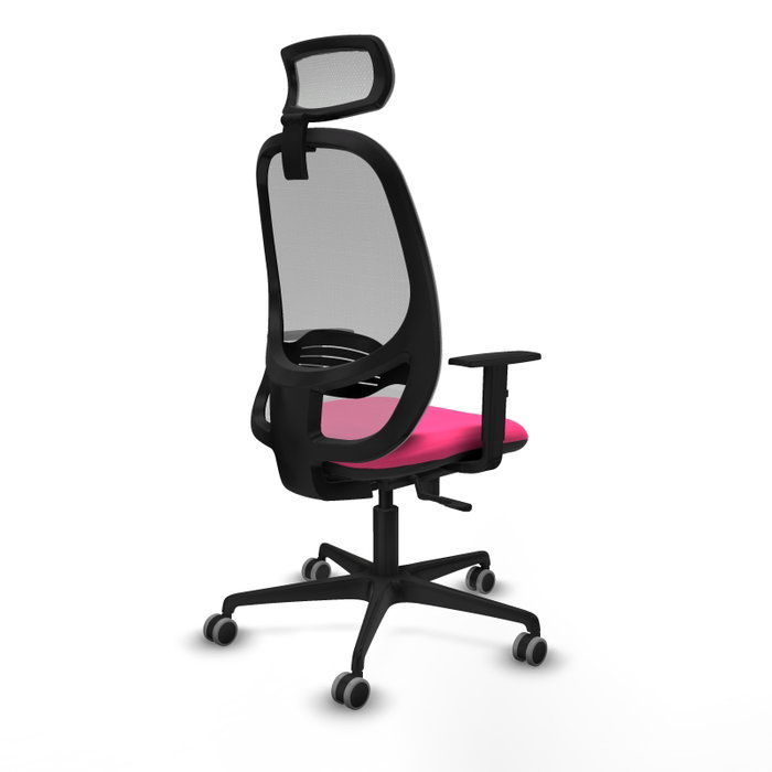 PIQUERAS Y CRESPO Silla de oficina Cilanco Rosa y Gris PIQUERAS Y CRESPO Silla de oficina Cilanco Rosa y Gris