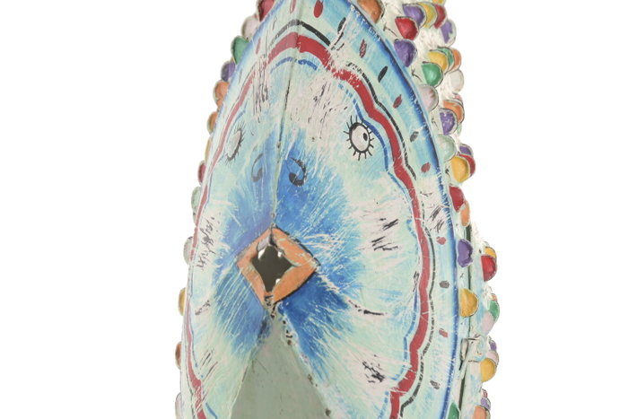 DKD Home Decor Decoración Metal Azul y Multicolor 51x17x39 cm DKD Home Decor Decoración Metal Azul y Multicolor 51x17x39 cm