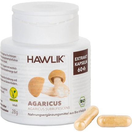 HAWLIK Champiñón del Sol extracto puro 60vcaps