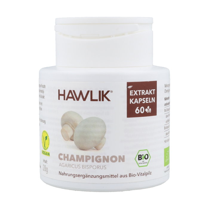Hawlik Extracto de Champiñón del Sol Puro 60 cápsulas