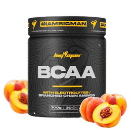 Bigman BCAA Glutamine + Electrolytes 300 g Melón - Suplemento Deportivo con Aminoácidos y Electrolitos