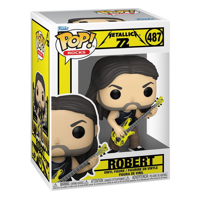 Funko POP! Rocks Robert Trujillo (72 Seasons) - Metallica Funko POP! Rocks Robert Trujillo (72 Seasons) - Metallica