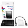 ADATA Disco Duro Externo HV620S 4TB 2.5" USB 3.2 Gen 1, Negro, Resistente a Rayones, para Windows, Mac, Linux