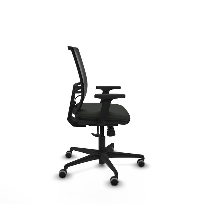 PIQUERAS Y CRESPO Silla de oficina Yunquera con mecanismo Sincro en Negro PIQUERAS Y CRESPO Silla de oficina Yunquera con mecanismo Sincro en Negro