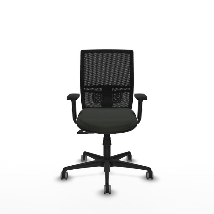 PIQUERAS Y CRESPO Silla de oficina Yunquera con mecanismo Sincro en Negro PIQUERAS Y CRESPO Silla de oficina Yunquera con mecanismo Sincro en Negro