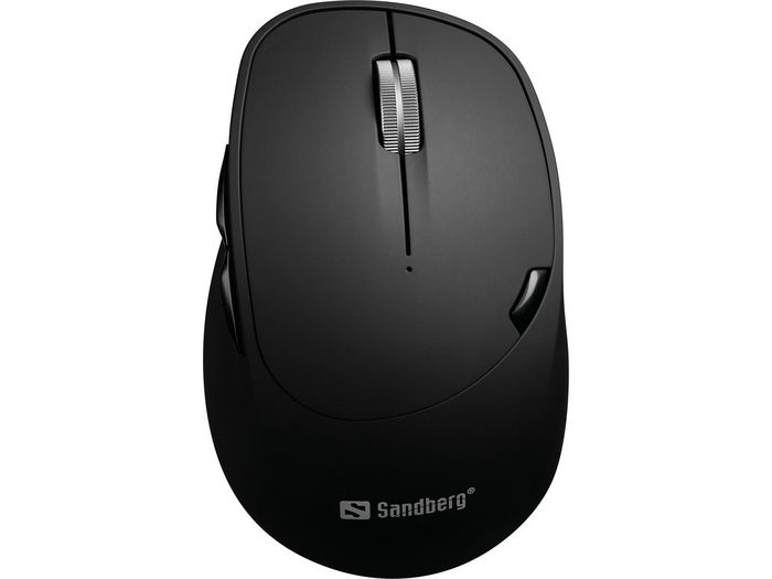 Sandberg Wireless Mouse Pro Recharge Ratón Inalámbrico con 6 Botones y Bluetooth/USB