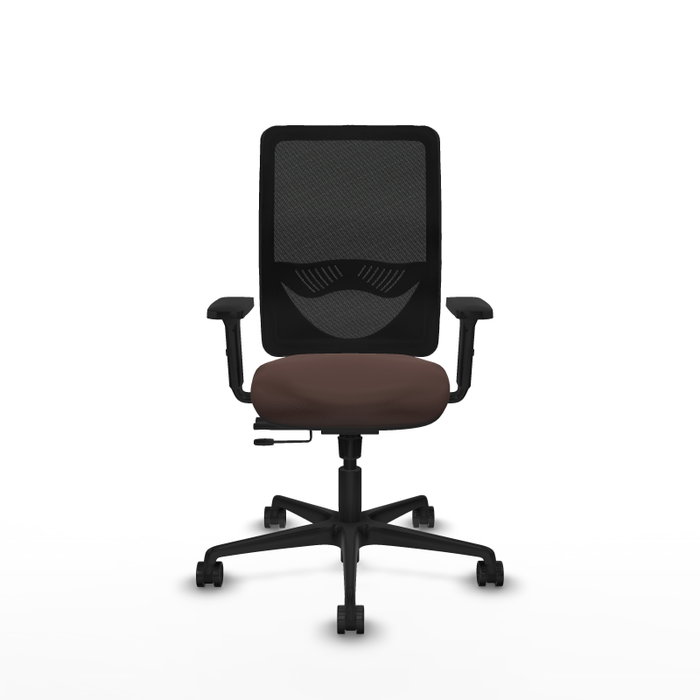 PIQUERAS Y CRESPO Silla de oficina Zulema Marrón oscuro y Negro PIQUERAS Y CRESPO Silla de oficina Zulema Marrón oscuro y Negro