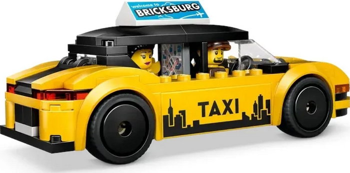 Lego City Taxi Amarillo 60487