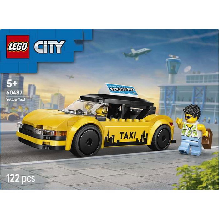 Lego City Taxi Amarillo 60487