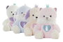 DKD Home Decor Peluche de Animales Surtido de 4 Unidades en Poliéster
