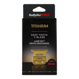 BabylissPRO Skeleton T-Blade Titanium Gold Blades (FX707G2ZE)