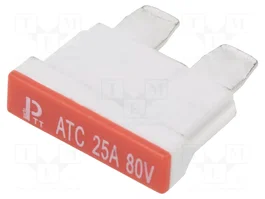 ESKA Fusible de cartucho para coche 25A 80VDC 19mm