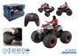 Crazon Moto Quad radio control escala 1:14 con luces y sonidos Rojo