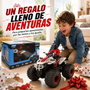 Crazon Moto Quad radio control escala 1:14 con luces y sonidos Rojo
