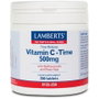 LAMBERTS Vitamina C 500mg Liberación Sostenida con Bioflavonoides y Escaramujo, 250 tabletas