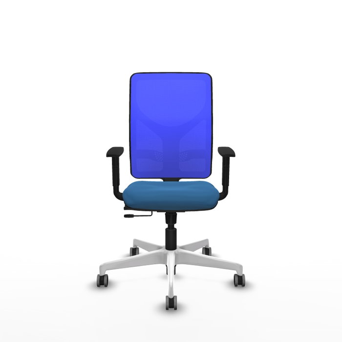 PIQUERAS Y CRESPO Silla de oficina Motilla Azul