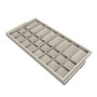 Emuca Kit de cajón organizador con bastidor de guías con cierre suave para armarios, regulable, módulo 900mm, Gris piedra