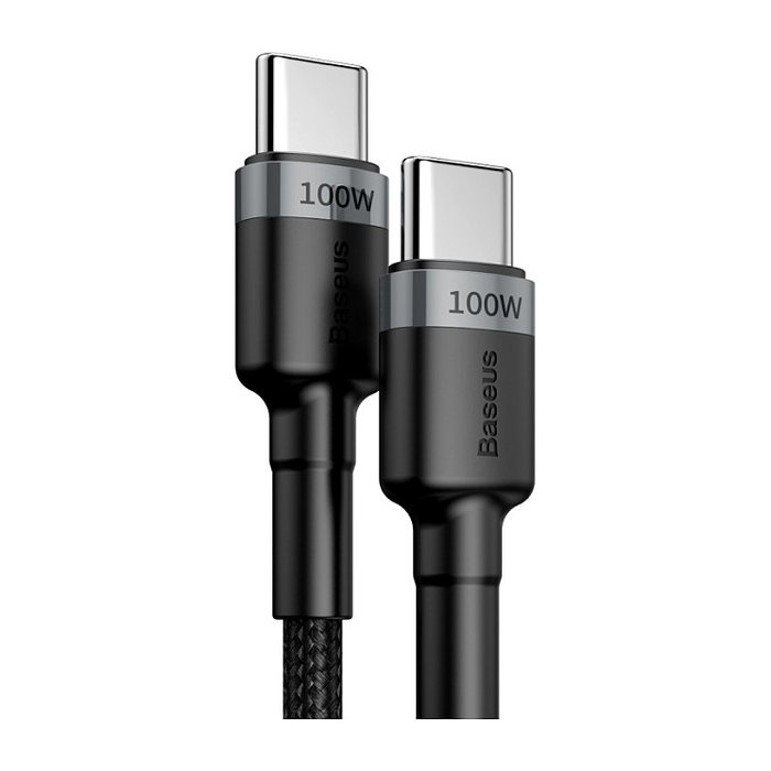 Baseus Cafule Cable USB Tipo C a Tipo C 100W 2m Gris/Negro