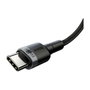 Baseus Cafule Cable USB Tipo C a Tipo C 100W 2m Gris/Negro