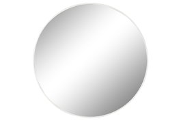 DKD Home Decor Espejo Anxi Redondo Blanco 120x120 cm