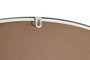 DKD Home Decor Espejo Anxi Redondo Blanco 120x120 cm