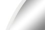 DKD Home Decor Espejo Anxi Redondo Blanco 120x120 cm