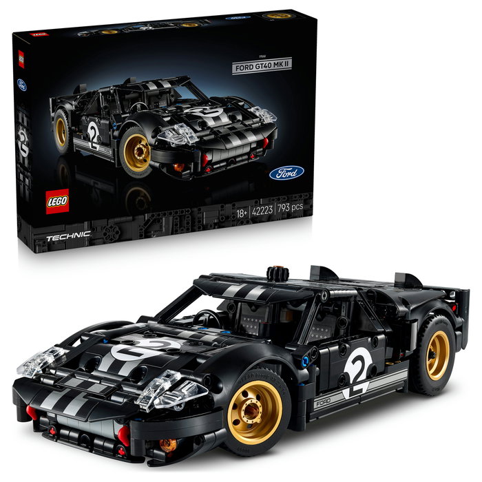 LEGO Technic Ford GT40 MKII de 1966 Coche de Carreras 42223 LEGO Technic Ford GT40 MKII de 1966 Coche de Carreras 42223