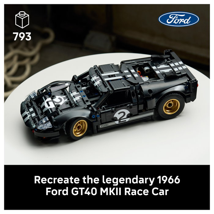 LEGO Technic Ford GT40 MKII de 1966 Coche de Carreras 42223 LEGO Technic Ford GT40 MKII de 1966 Coche de Carreras 42223