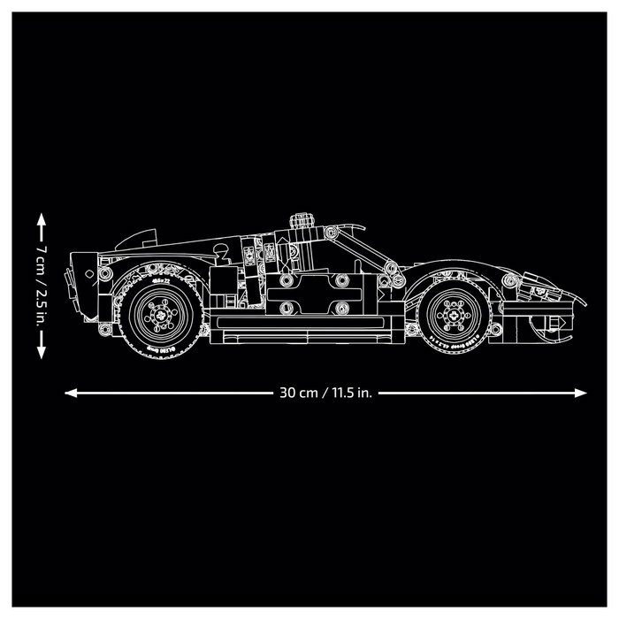 LEGO Technic Ford GT40 MKII de 1966 Coche de Carreras 42223 LEGO Technic Ford GT40 MKII de 1966 Coche de Carreras 42223
