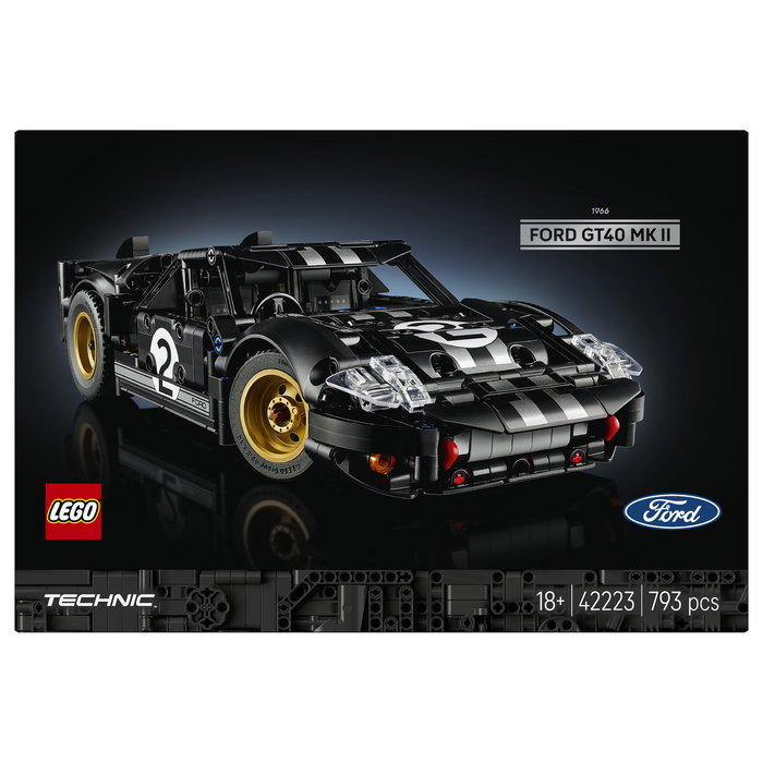 LEGO Technic Ford GT40 MKII de 1966 Coche de Carreras 42223 LEGO Technic Ford GT40 MKII de 1966 Coche de Carreras 42223
