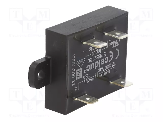 CELDUC Relé de semiconductor SP 12A 12-280VAC