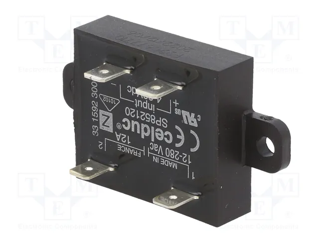 CELDUC Relé de semiconductor SP 12A 12-280VAC