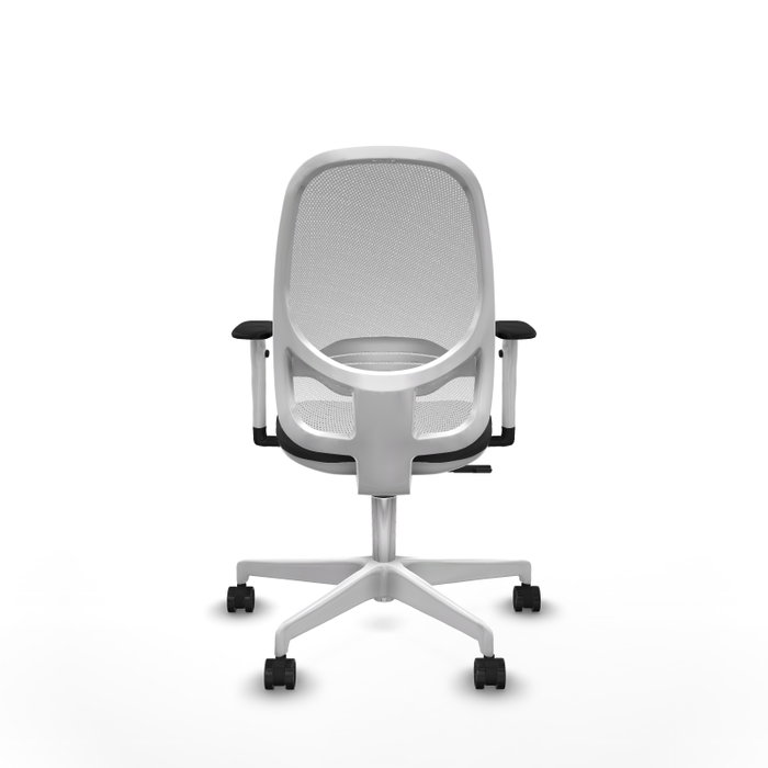 PIQUERAS Y CRESPO Silla de oficina Cilanco con mecanismo Sincro, Gris oscuro y Blanco PIQUERAS Y CRESPO Silla de oficina Cilanco con mecanismo Sincro, Gris oscuro y Blanco