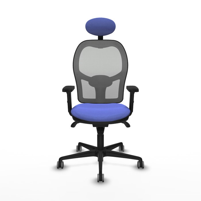 PIQUERAS Y CRESPO Silla de oficina Jorquera Azul claro y Gris PIQUERAS Y CRESPO Silla de oficina Jorquera Azul claro y Gris